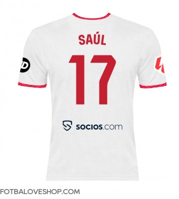 Sevilla Saul Niguez #17 Domácí Dres 2024-25 Krátký Rukáv